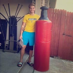 Boxing bag needs stand